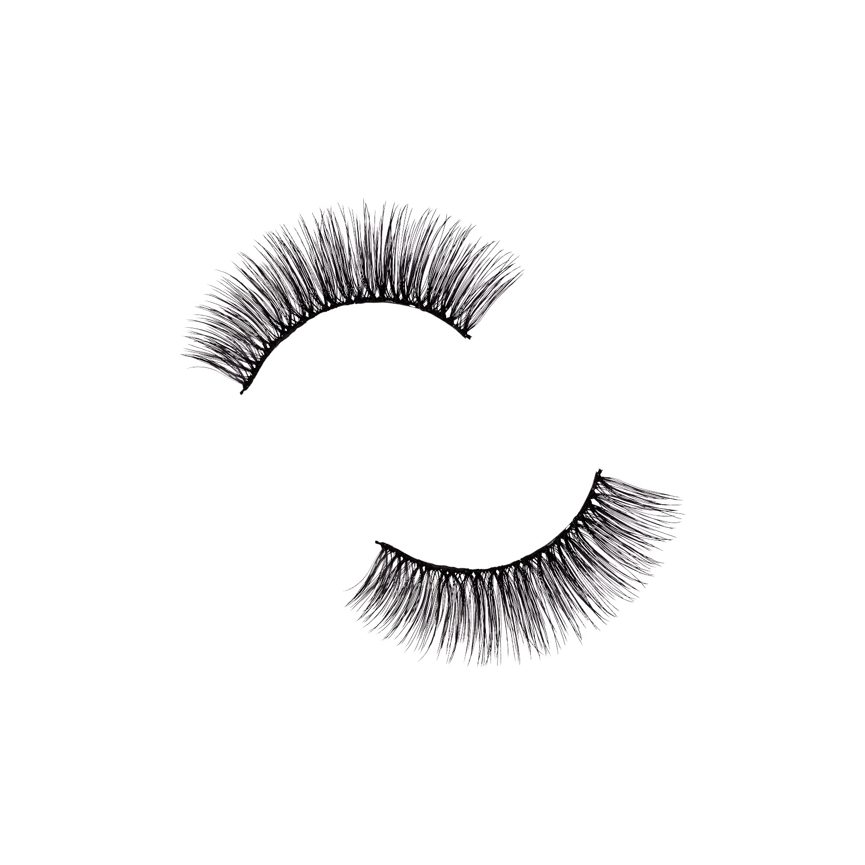 Kiss 5 pair of Flirty Eyelashes KFLM04 with tapered ends