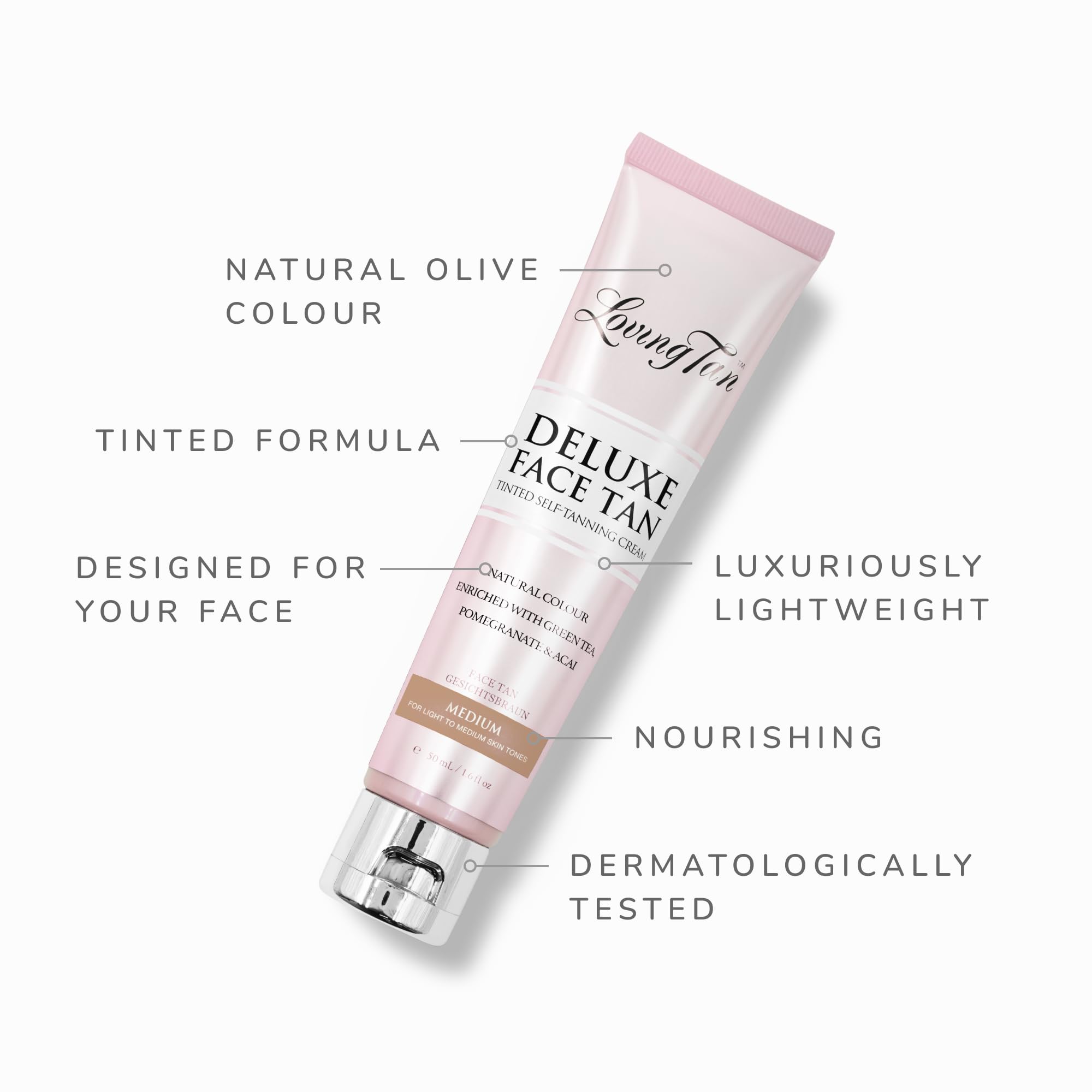 Loving Tan Deluxe Face Tan Medium