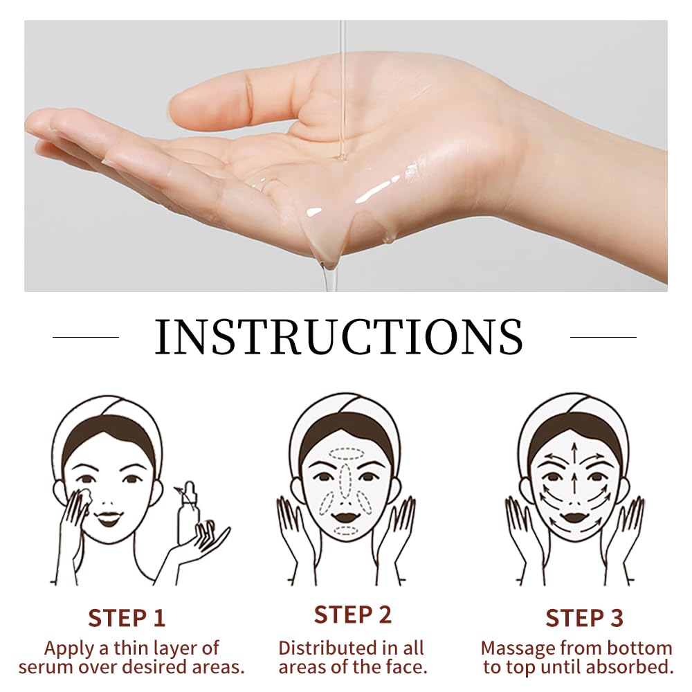 Retinol Serum for Face with Vitamin E & Squalane Nourishing and Moisturizing Firming Suitable For Liquid Late-night People Sensitive Skin1floz/30ml