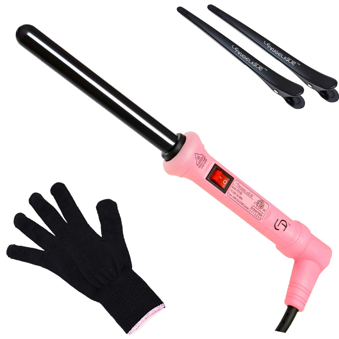 Le Angelique Le-19M 19Mm Curler, Pink