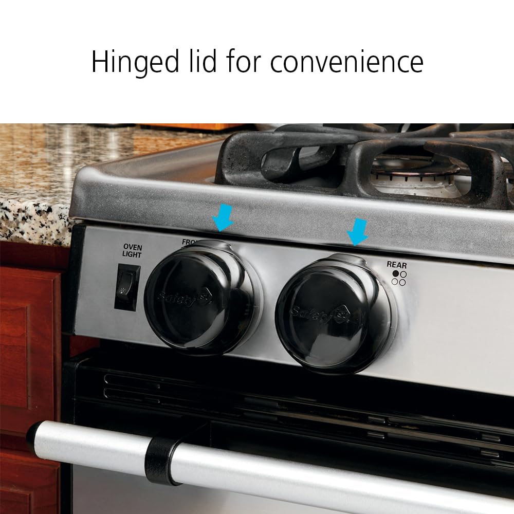 Safety 1st Child Proof Stove Knob Covers, Stove Knob Safety Covers (Set of 5)