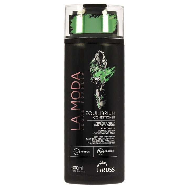 Truss La Moda Equilibrium Conditioner For Oily Scalp & Hair with Dry Ends - Reduces Excess Oil While Adding Deep Hydration, Strengthening, Detangling & Repairing Hair, Excellent For All Hair Textures