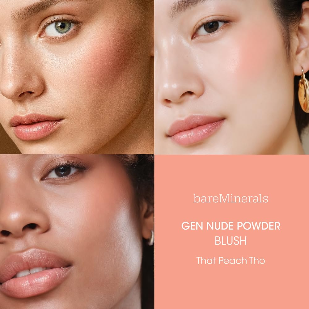 bareMinerals Gen Nude Powder Blush, That Peach Tho