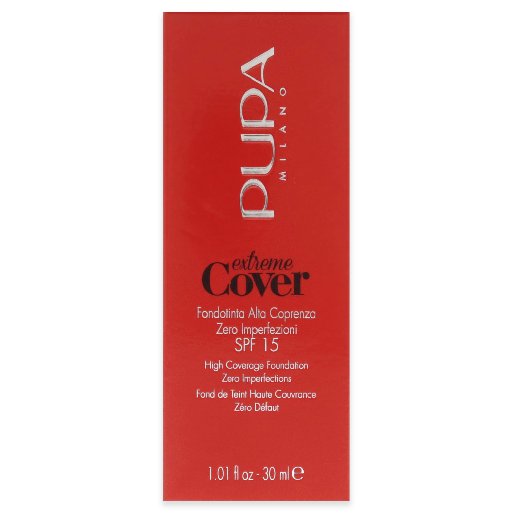 Pupa Milano Pupa Extreme Cover Fondotinta, N. 010 Alabaster