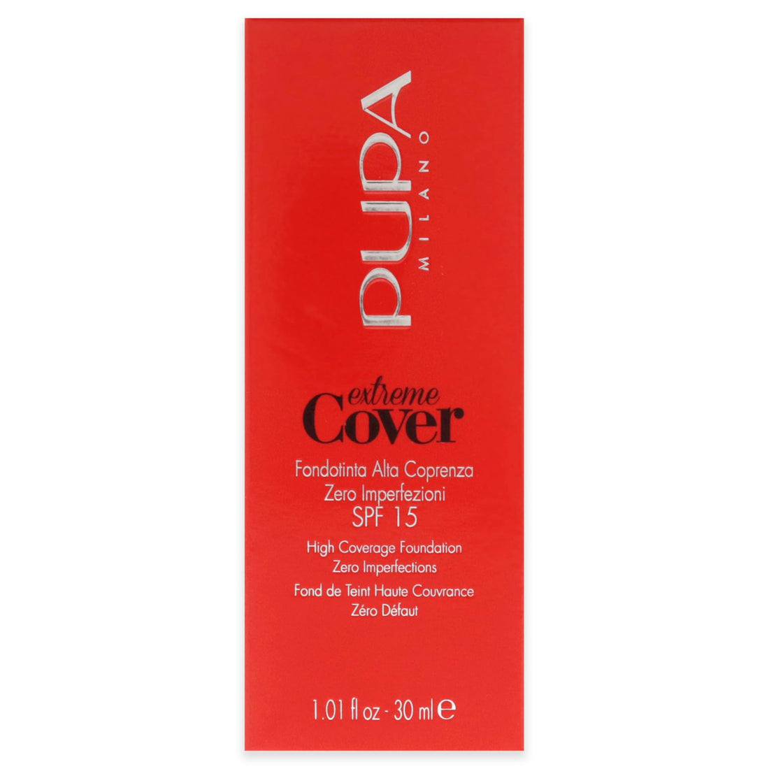 Pupa Milano Pupa Extreme Cover Fondotinta, N. 010 Alabaster