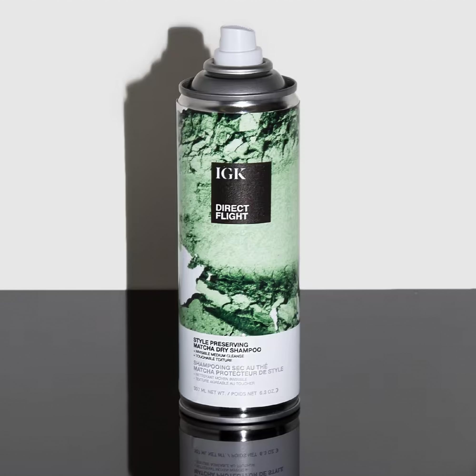 IGK Dry Shampoo Travel Size Variety Set | First Class, Jet Lag, Direct Flight | 3 Pack (2.0 oz each)