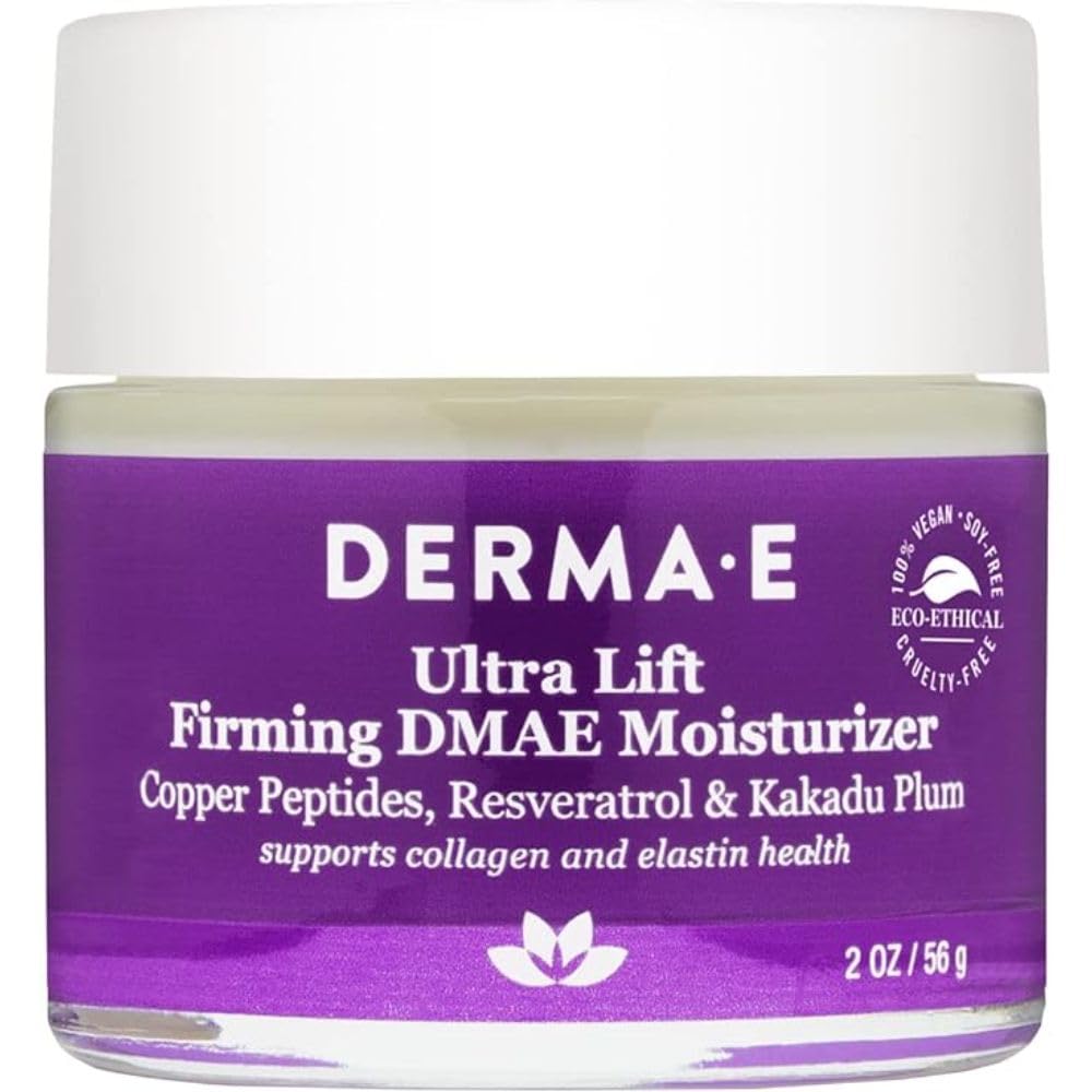 DERMA-E Firm + lift , DMAE Moisturizer Alpha Lipoic Acid & C-Ester, 2oz