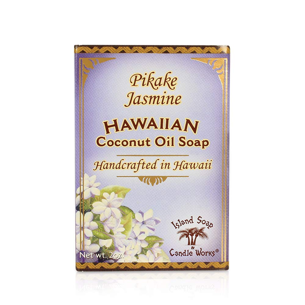 Hawaiian Coconut & Palm Oil Soap Pikake Jasmine