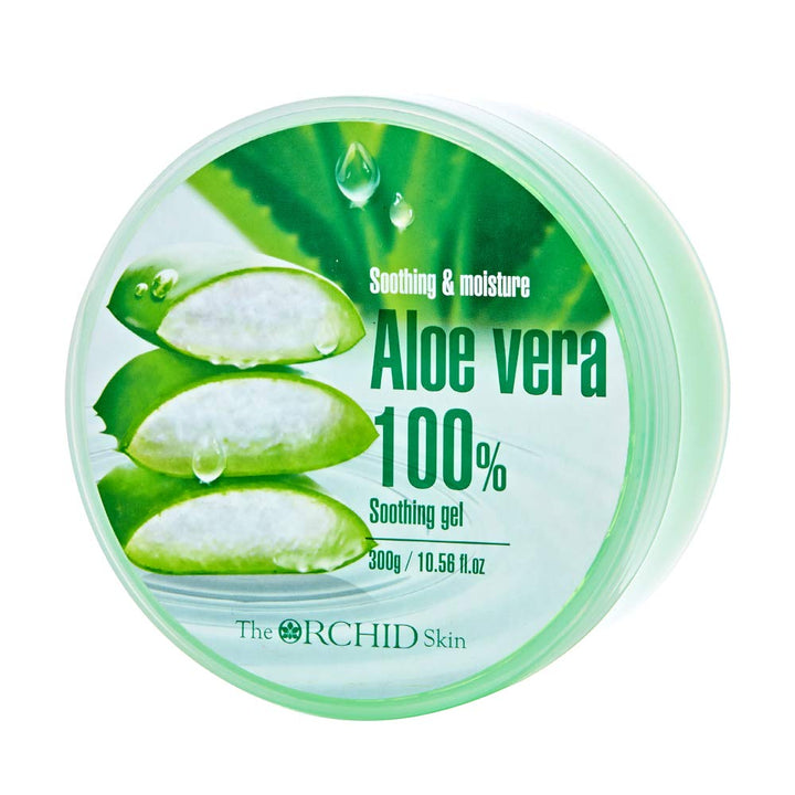 The Orchid Skin] SOOTHING & MOISTURE ALOE VERA 100% SOOTHING GEL 10.58 oz aloe gel, aloe soothe, pure aloe, aloe vera moisturizing