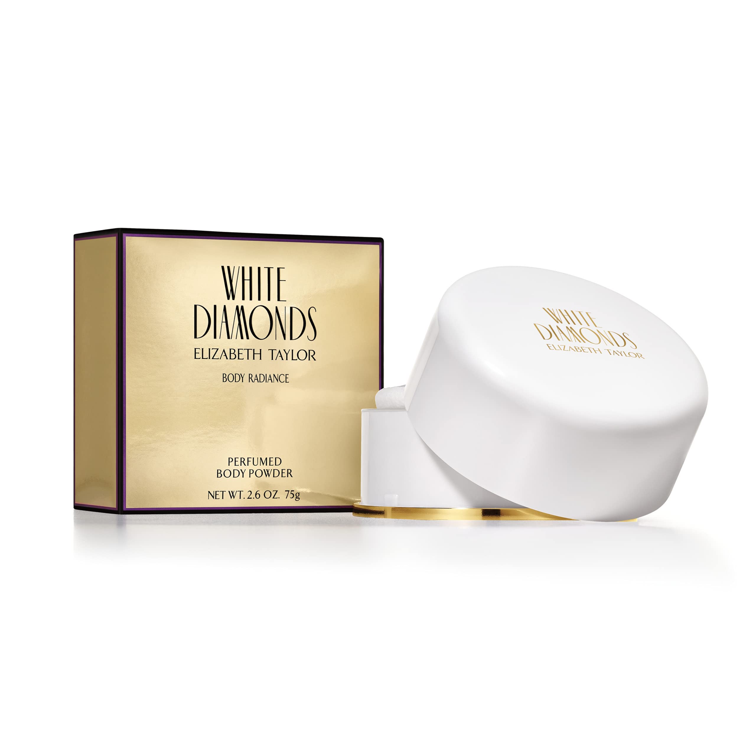 Elizabeth Taylor White Diamonds By For Women, Body Powder, 2.6-Ounce
