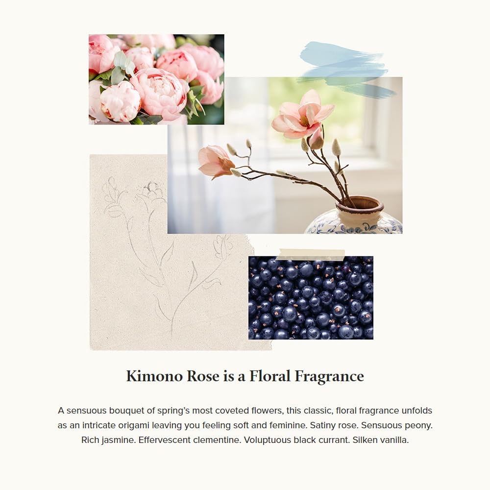 Thymes Body Lotion, Kimono Rose, 9.25 oz