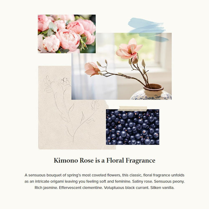 Thymes Body Lotion, Kimono Rose, 9.25 oz