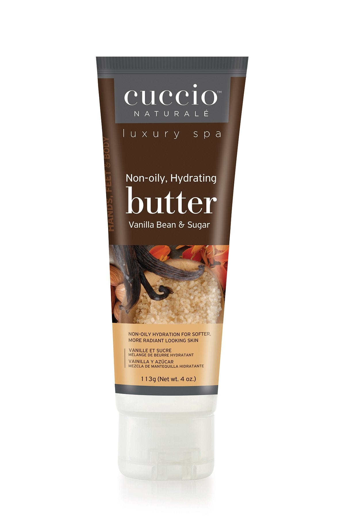 Cuccio Naturale Spa Vanilla Bean Sugar Butter 4 oz.