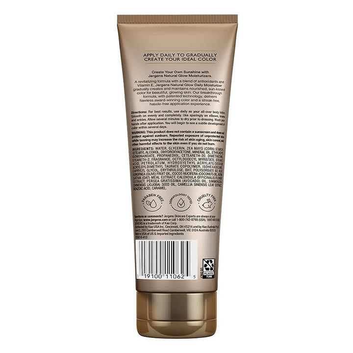 Jergens Nat Glw Med/Tan Size 7.5z Jergens Natural Glow Daily Moisturizer For Medium/Tan Skin