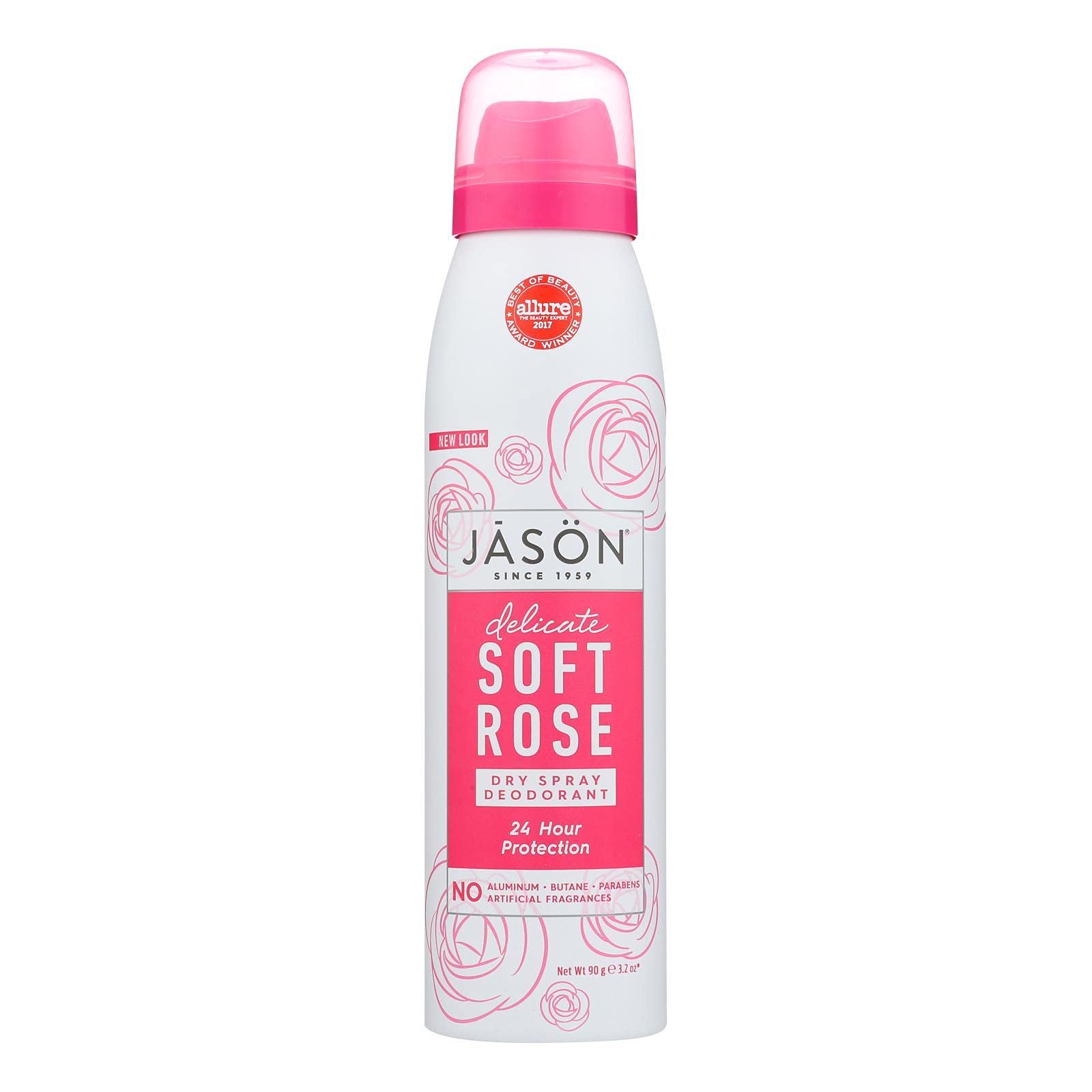 Jason Dry Spray Deodorant, Soft Rose, 3.8 Fluid Ounce by Jason
