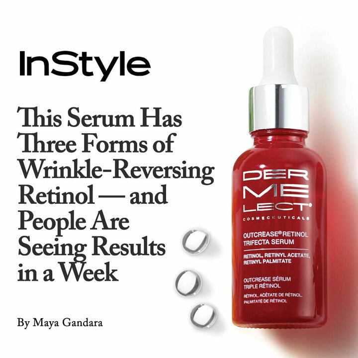 Dermelect Outcrease Retinol Trifecta Serum 30ml/1oz