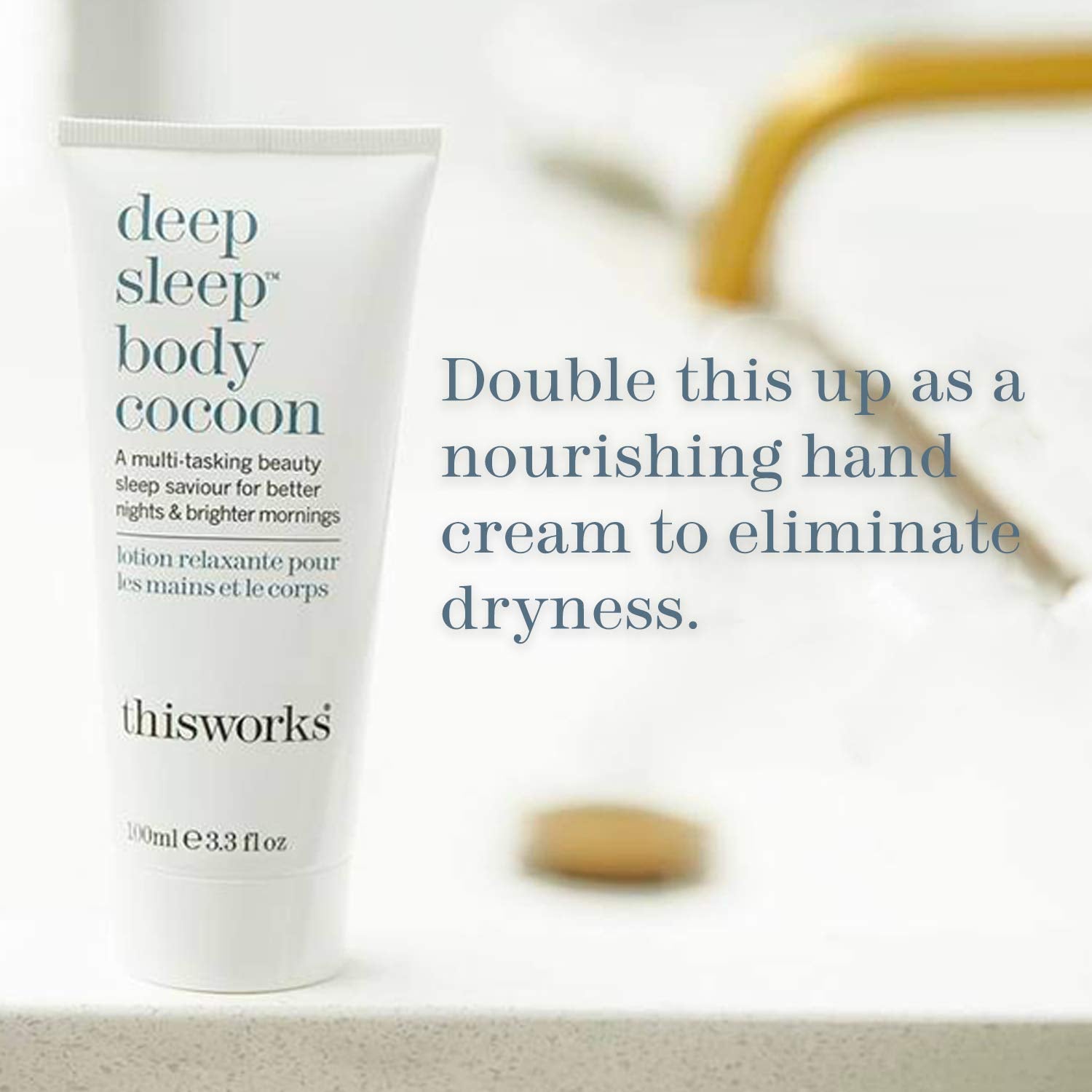 thisworks deep sleep body cocoon, Multi-Tasking Beauty Sleep Lotion, 3.3 oz