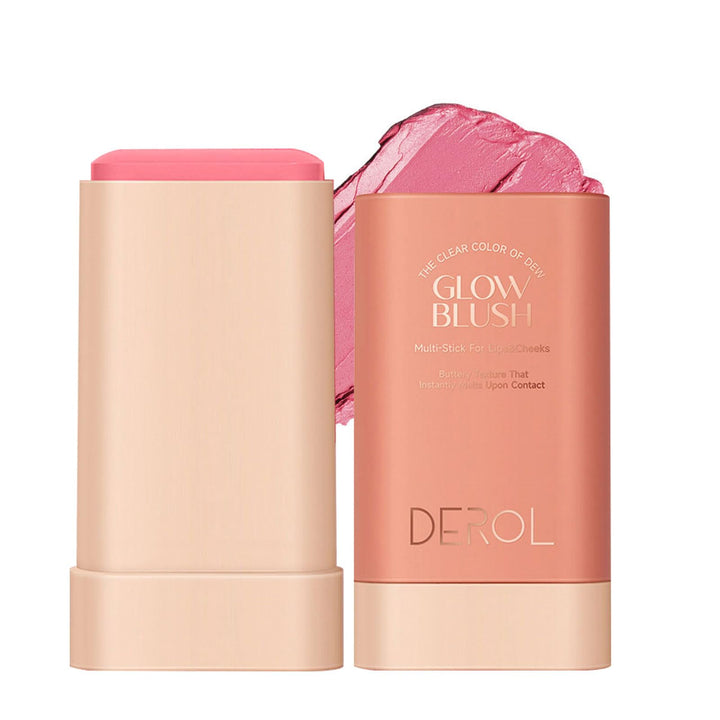 SWETIYOU Blush Stick for Cheeks and Lips, On-the-Go Glow Blush, Hydrating Solid Cheek Tint, Multi-use Blush Makeup Stick, Tinted Moisture Sticks, Beautiful Natural Shades (01#Fleur)