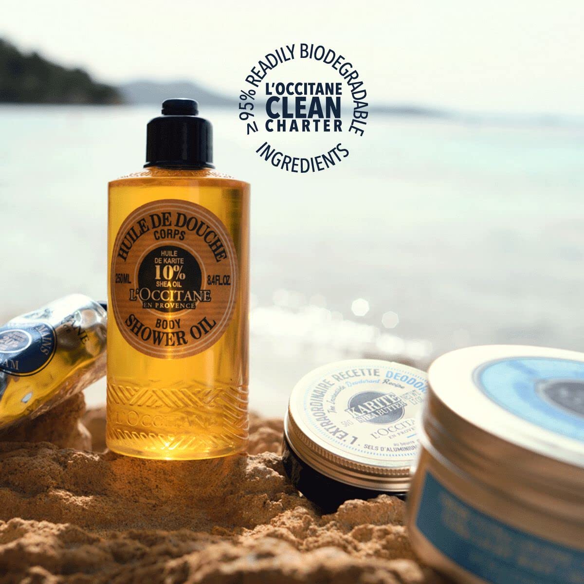 L'Occitane Shea Body Shower Oil 2.50 fl.oz