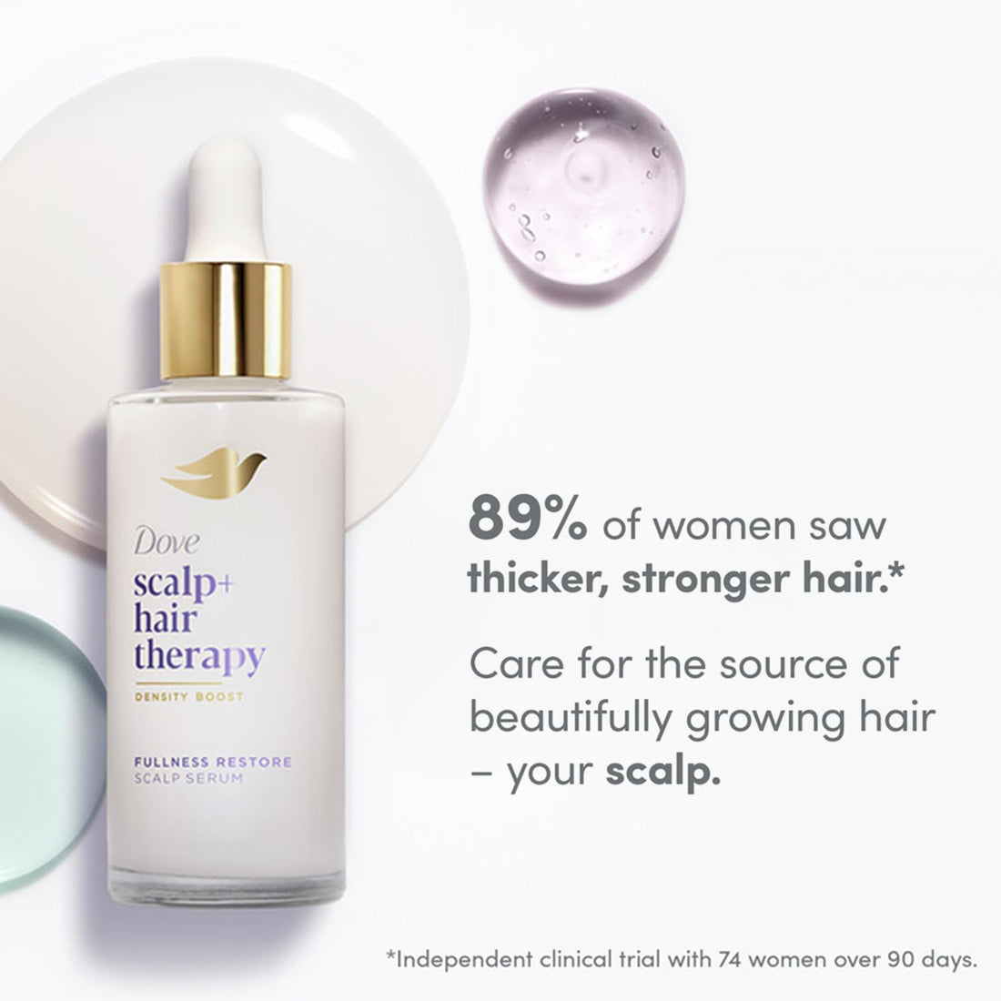 Dove Scalp + Hair Therapy Bundle – Density Boost Clarifying Shampoo and Strengthening Conditioner + Root Lift Thickening Spray with Vitamins B3 & E, Zinc & Peptides (3 Piece Set)