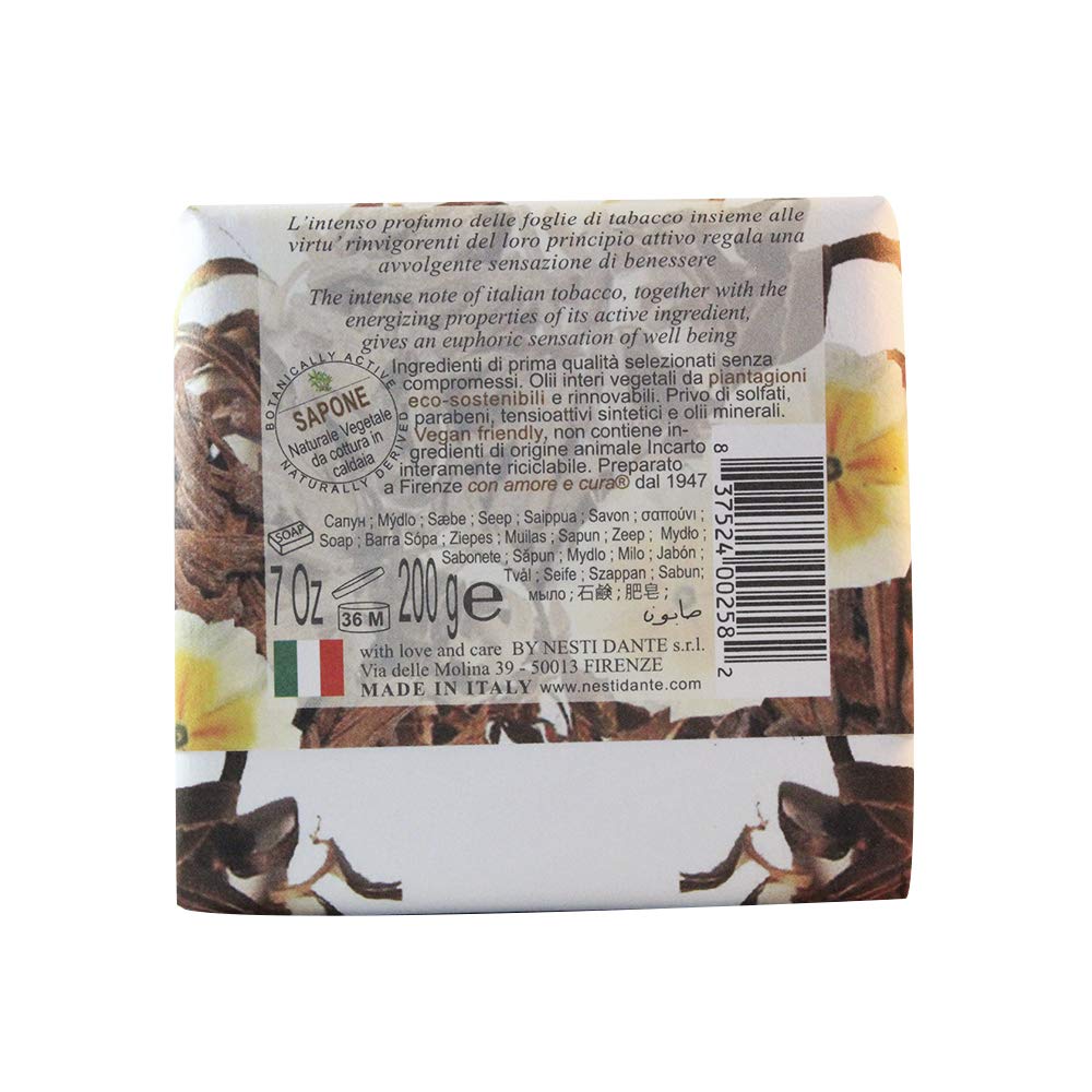 NESTI DANTE Marsiglia Toscano, Tabacco Italiano Soap 250 g