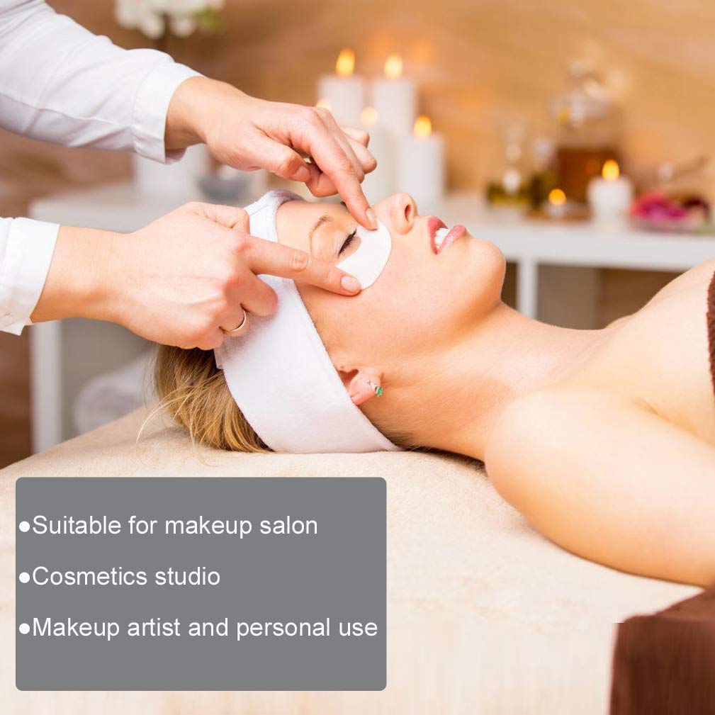 kovko Eyelash Extension Eye Pad, 100 Pairs Under Eye Pads, Lint Free Diy False Lash Extension Beauty Makeup Hydrogel Gel Eye Patches With Transparent Cosmetic Bag