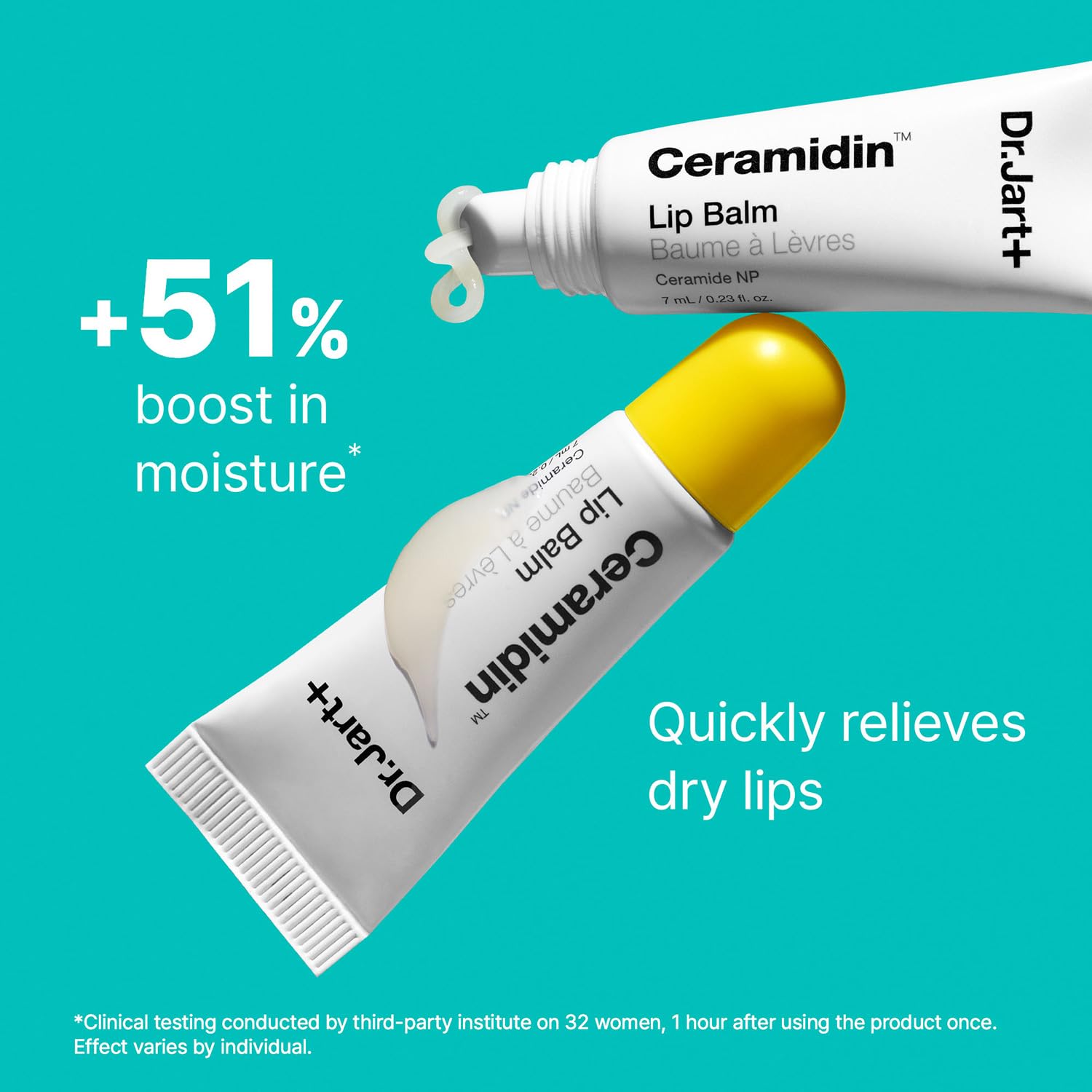 Dr.Jart+ Ceramidin Jelly Lip Balm with Ceramides | Korean Skin Care, 0.23 Fl Oz