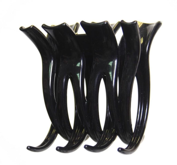 Caravan Triple XXX Large Hair Claw Will Hold Any Amount of and Not Give Way in Black, 9480
