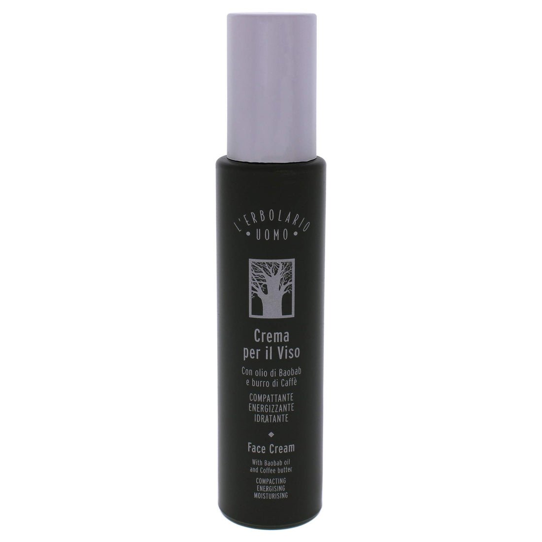 ERBOLARIO MEN Face Cream Baobab oil and butter of coffee 50 ml / 1.7 Fl. Oz.