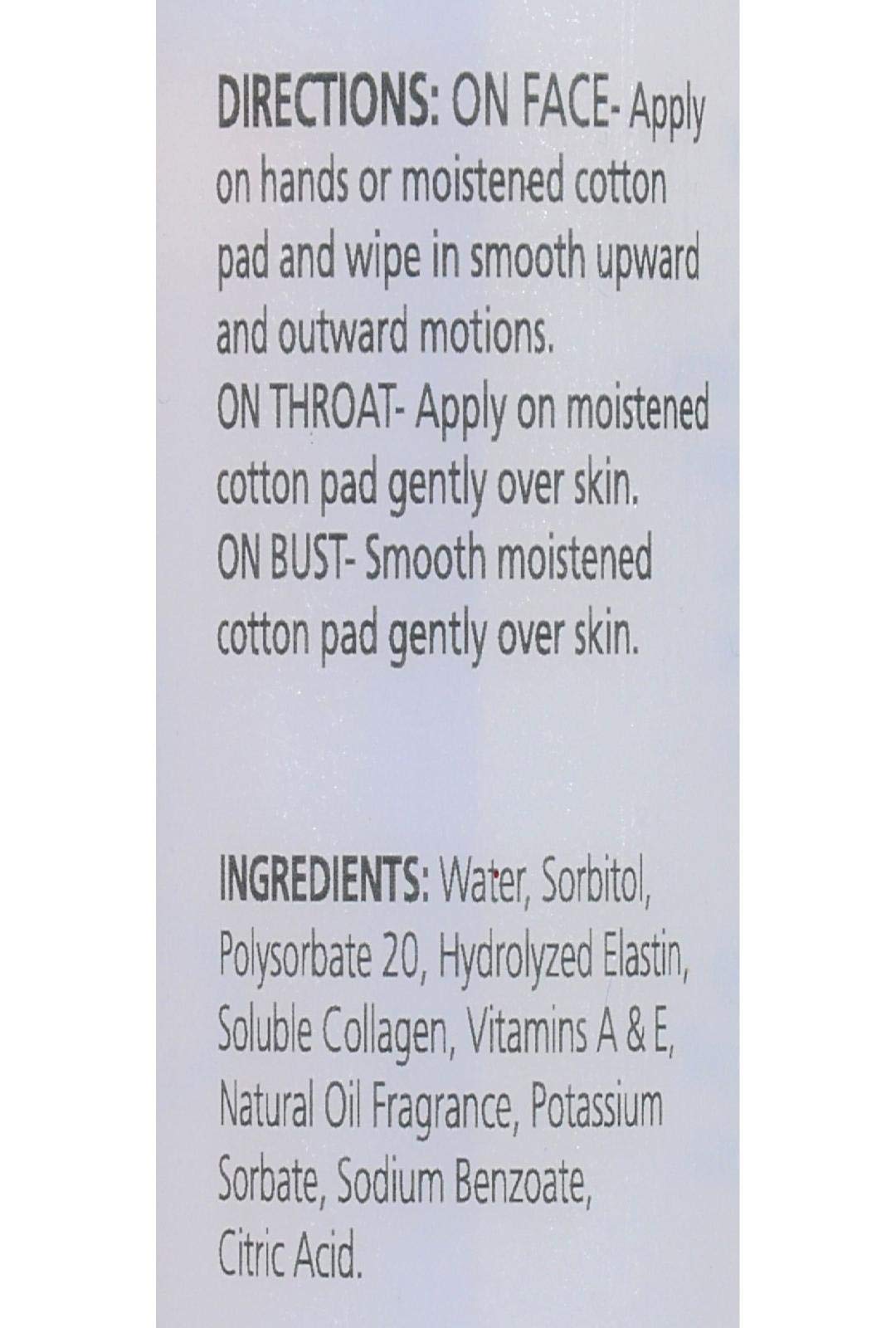Elastin Collagen Skin Toner, 4 FL Oz by Reviva