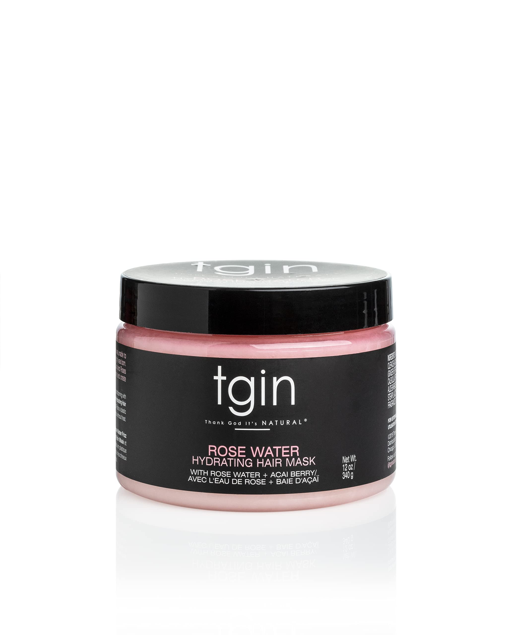 Rose Water Hydrating Hair Mask for Curls - Kinks - Waves