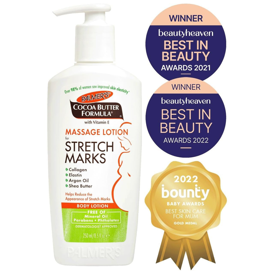 Palmer's Cocoa Butter Formula, Massage Lotion for Stretch Marks 8.5 fl oz (250 ml)