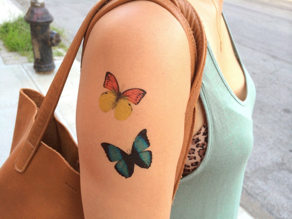 Temporary Butterfly Tattoos (Free Shipping) 5 Sheets