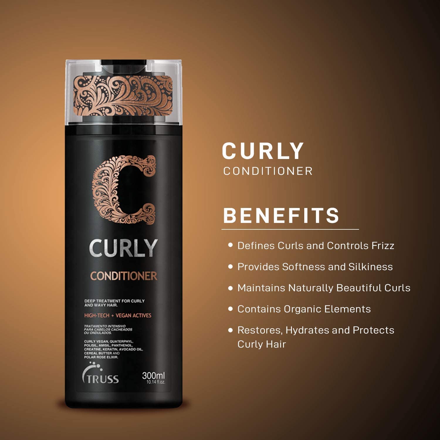 Truss Truss Curly Conditioner 300ml 10.14 fl.oz.