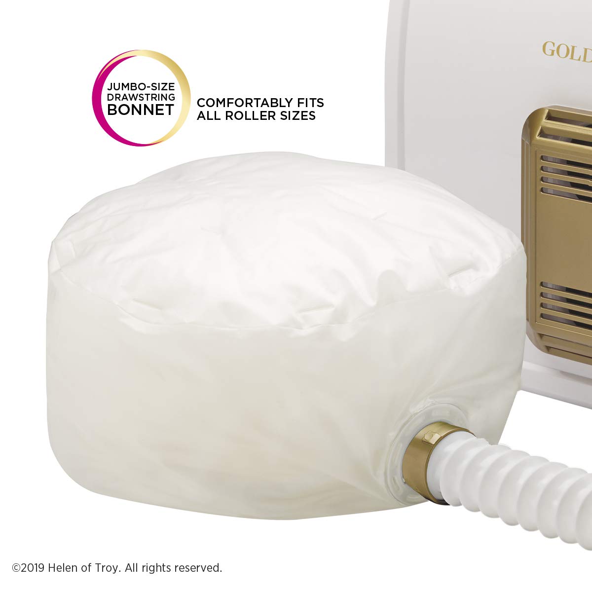 Gold N' Hot Professional Ionic Soft Bonnet Dryer