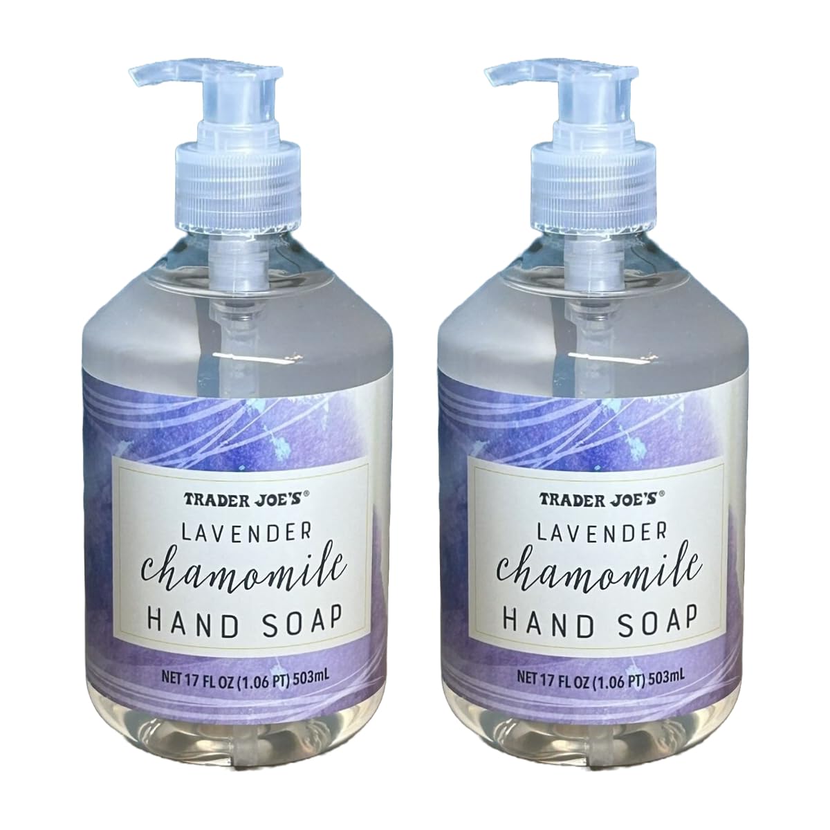 Trader Joe's Lavender & Chamomile Hand Soap - 2 Pack
