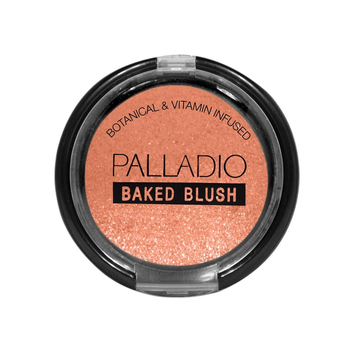 Palladio Baked Blush, Choc-Au-Lait (Pink Brown)