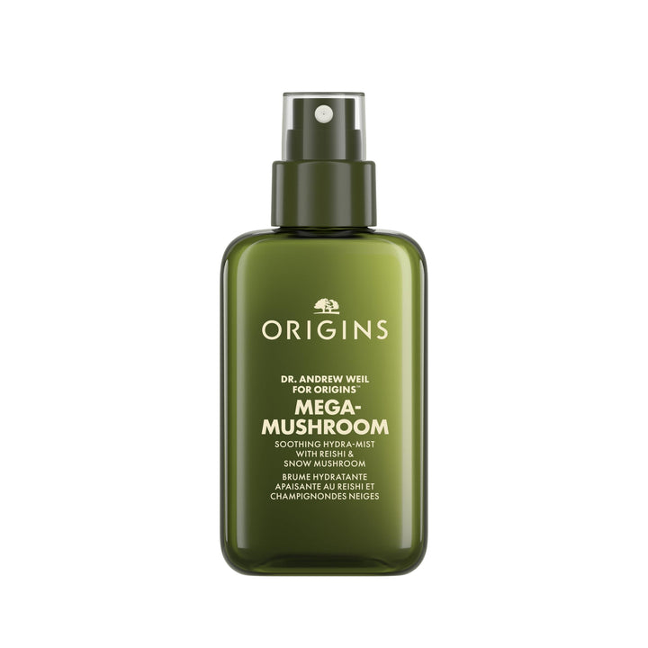 Origins Mega-Mushroom Soothing Face Mist | Plumps, Refreshes & Soothes | With Reishi & Snow Mushroom, 3.4 Fl Oz