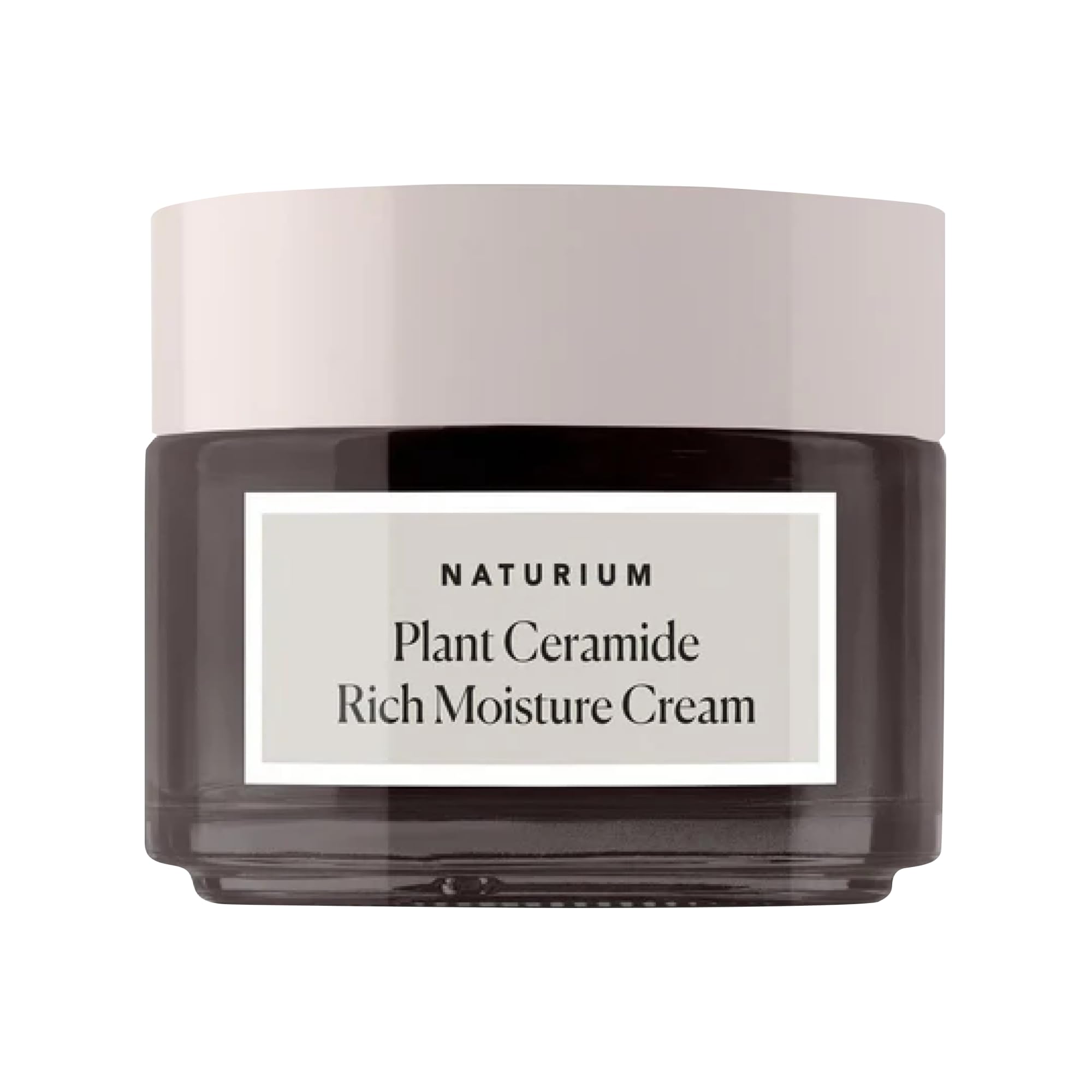 Naturium Plant Ceramide Rich Moisture Cream Jumbo, Hydrating & Anti-Aging Skincare, 3.5 oz