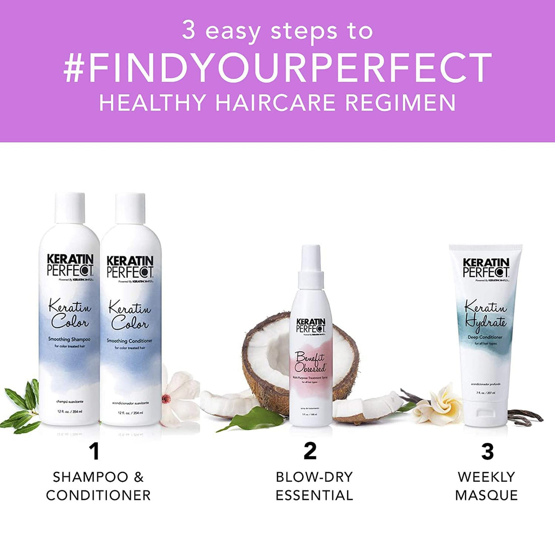 Keratin Perfect Keratin Color Smoothing Shampoo - 12oz