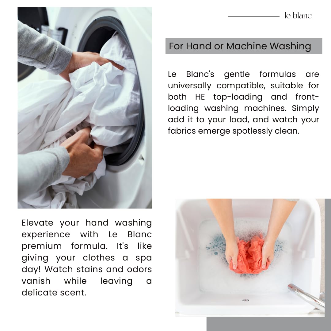 Le BlancÃ‚® White Flowers Silk & Lingerie Wash - 16 FL. OZ., One Pack