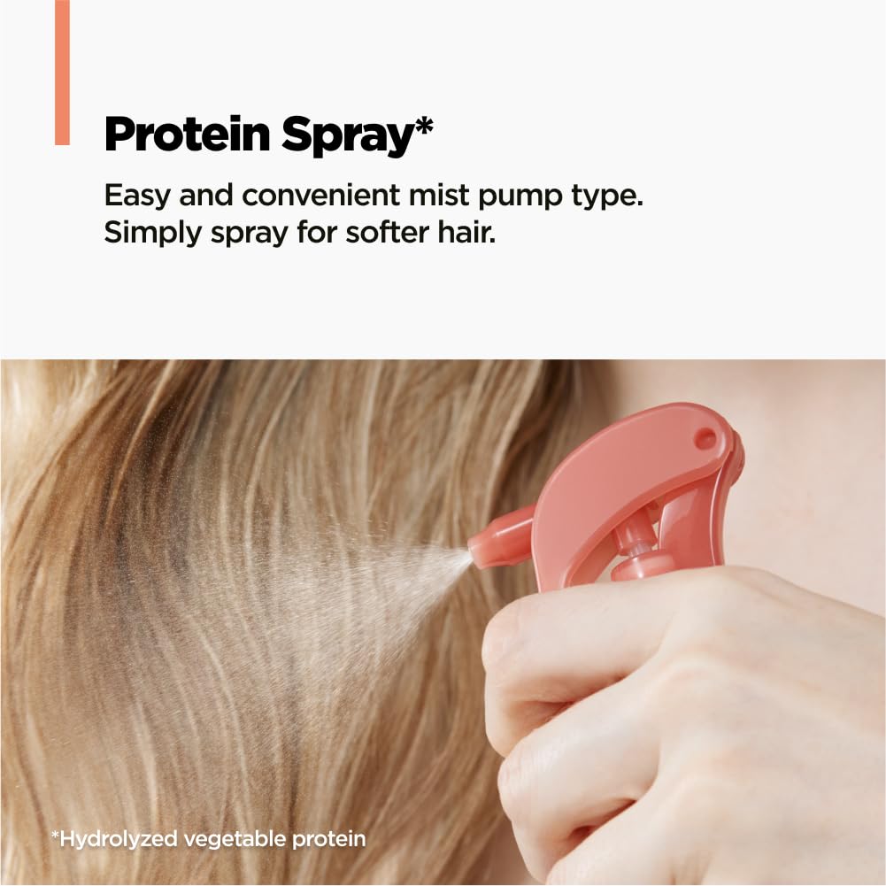 AMOS PROFESSIONAL Repair Cica Ampoule Treatment l Leave-In Conditioner Spray & Detangler, Anti-Frizz Deep Conditioner for Split Ends & Breakage, 7.7 fl.oz fl.oz