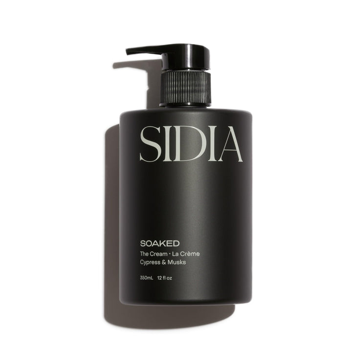 SIDIA - Soaked: The Cream | Cruelty-Free, Plant-Based, Clean Beauty (12 fl oz | 350 mL)