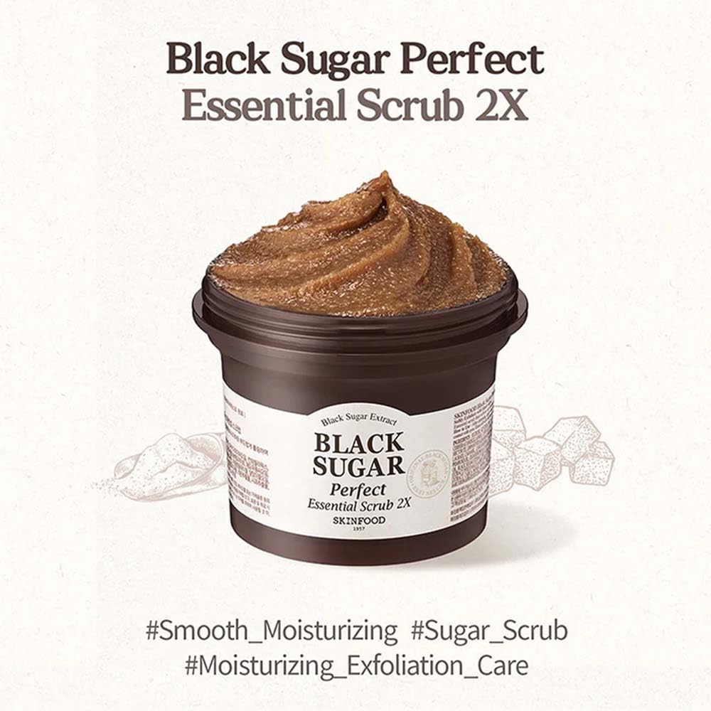 SKINFOOD Black Sugar Perfect Essencial Scrub 2X