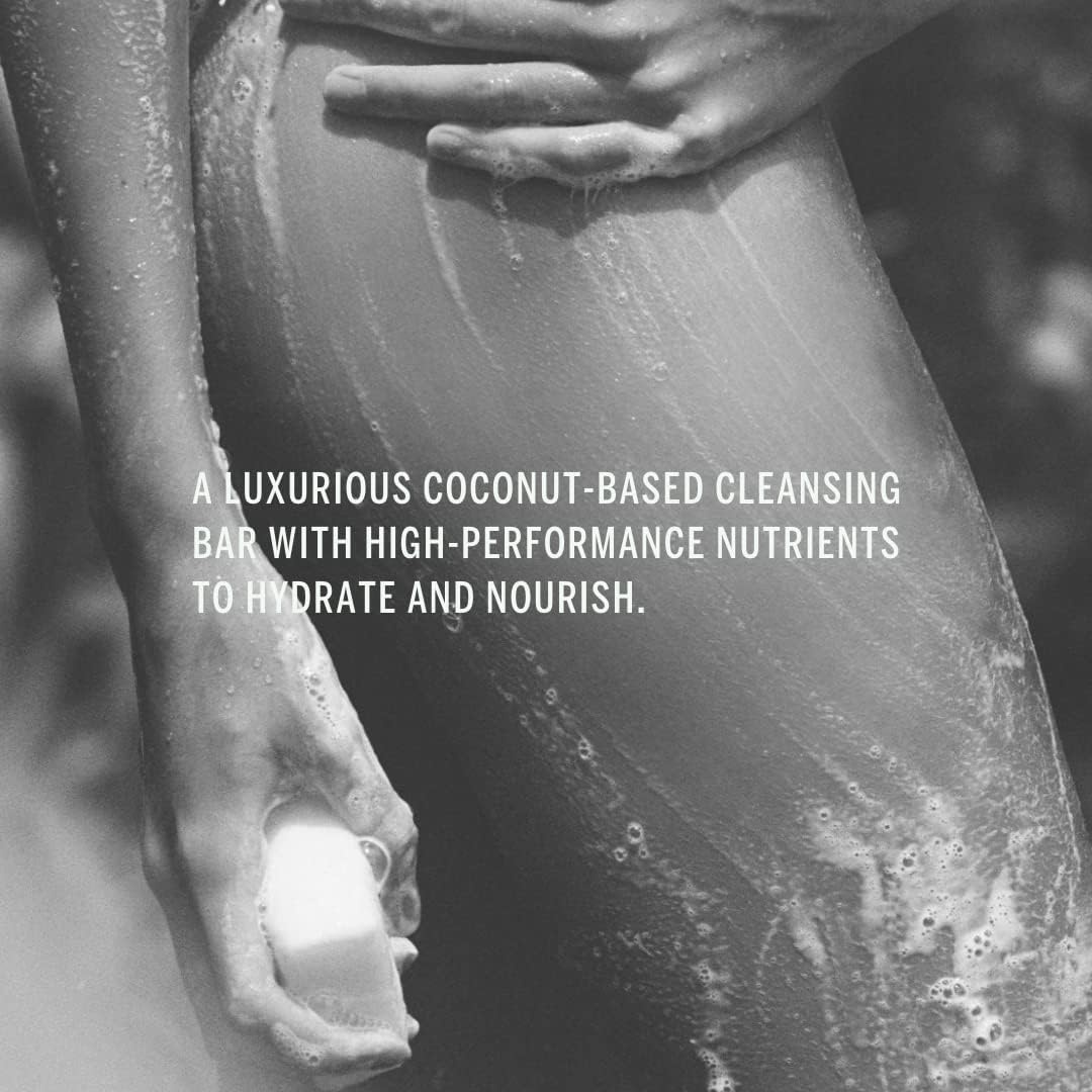 Corpus - Nº Green Natural Cleansing Bar | Coconut-Based Triple-Milled Luxury Sustainable Soap with Vegan Squalane & Marula Oil | Sulfate-Free, No Synthetic Fragrance, Palm Oil or Parabens (170g / 6oz)