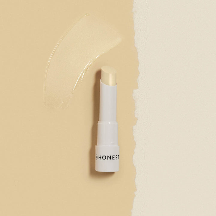 Honest Beauty Tinted Lip Balm, White Nectarine | Vegan | 6+ Hours Of Moisture | Paraben Free, Silicone Free, Cruelty Free | 0.141 Oz. (Packaging May Vary)