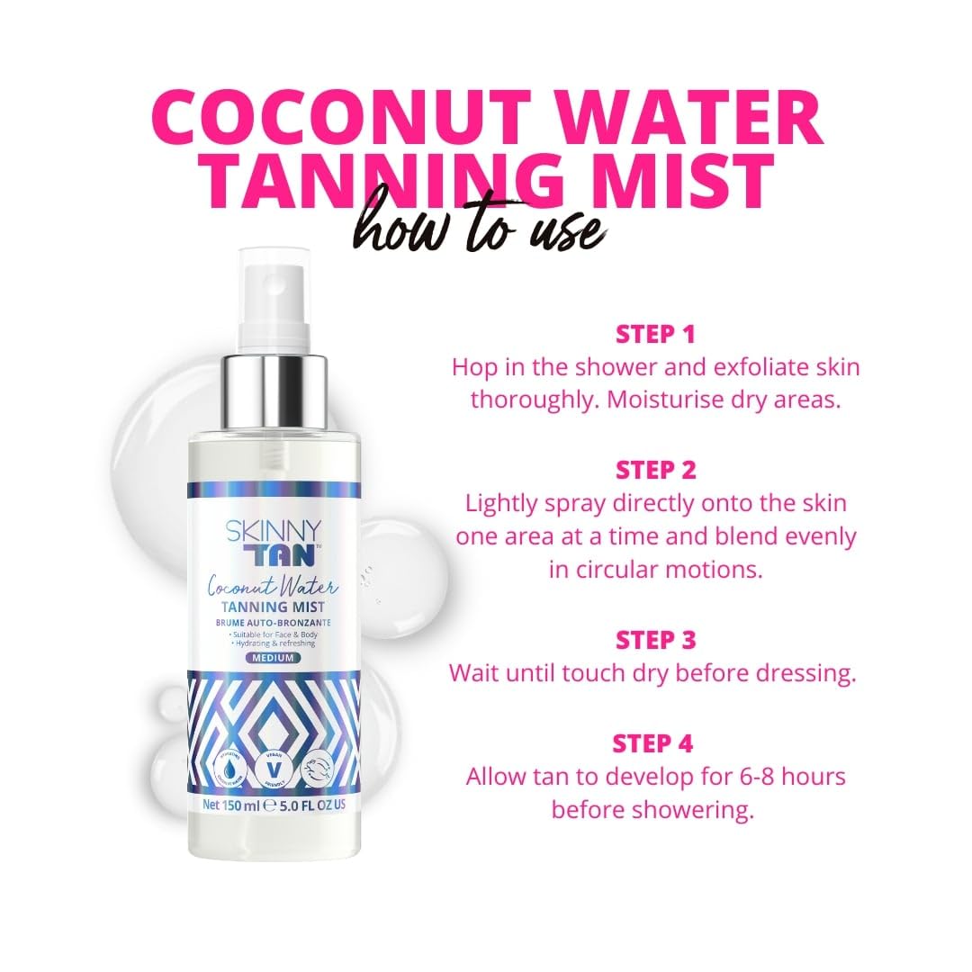 Skinny Tan Coconut Water Tanning Mist 150Ml