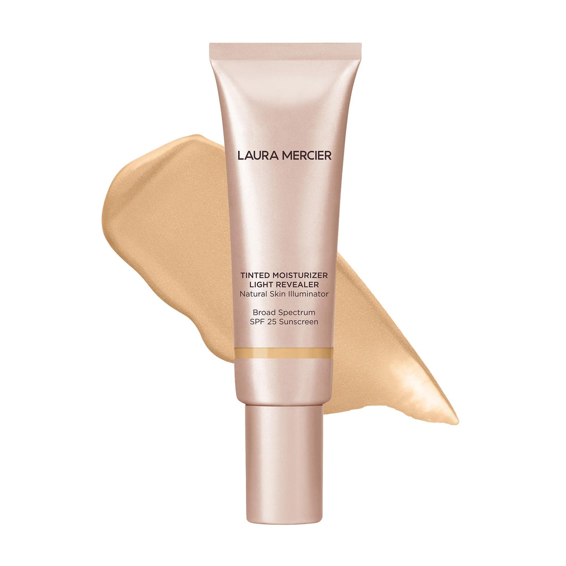 Laura Mercier Tinted Moisturizer Light Revealer Natural Skin Illuminator with SPF 25: All Day Hydration, Ultra-Sheer Coverage, Luminous & Radiant Finish, Skin Tint, Natural