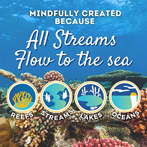 STREAM 2 SEA Boaters and Campers Hair Shampoo and Conditioner Set, 4 oz Reef Safe Fragrance Free All Natural Shampoo and Conditioner For Camping, Hiking and Boating, Paraben Free Hair Care