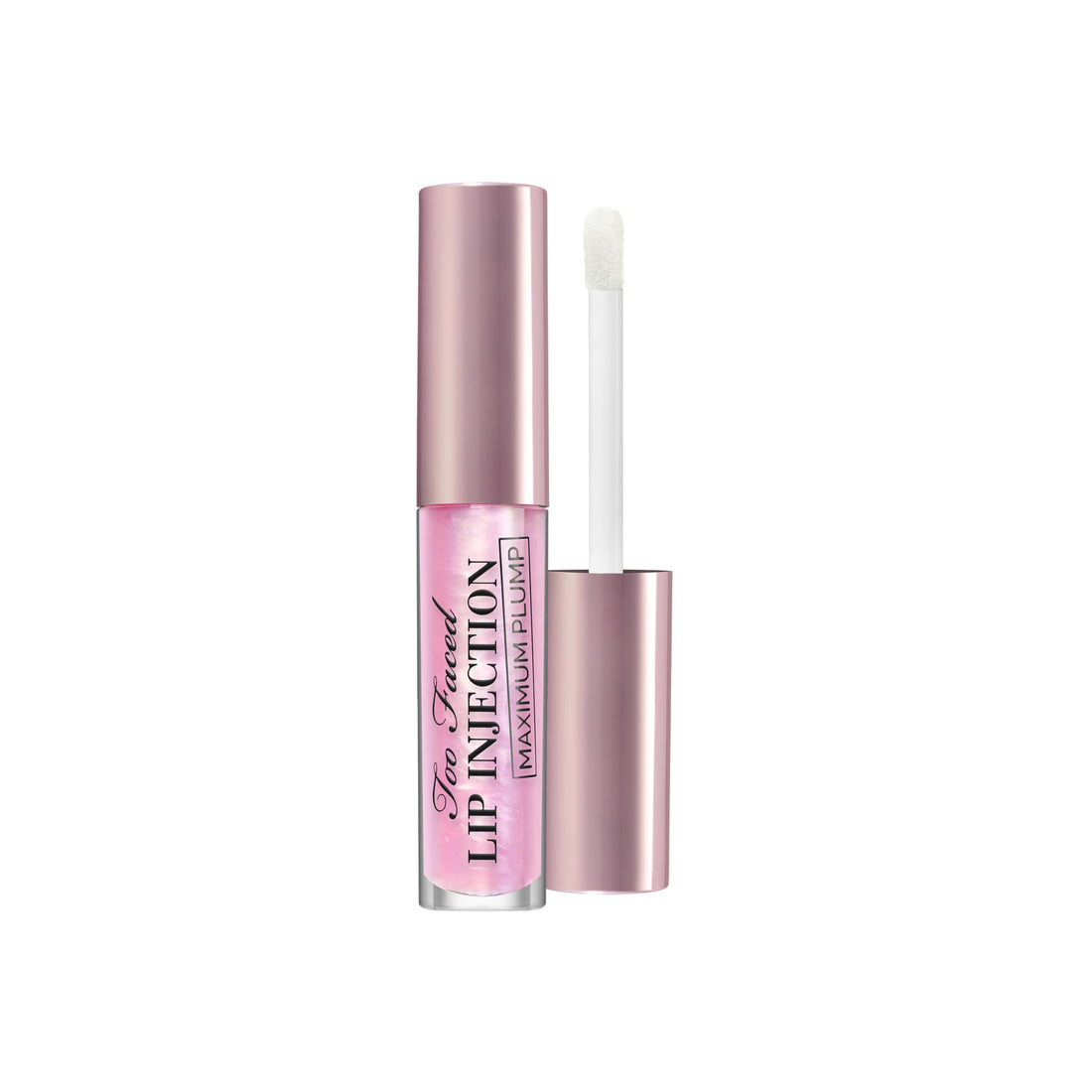 Too Faced Lip Injection Maximum Plump Extra Strength Lip Plumper Gloss | Hydrating + Plumping, Travel Size, 0.1 Fl Oz, Original
